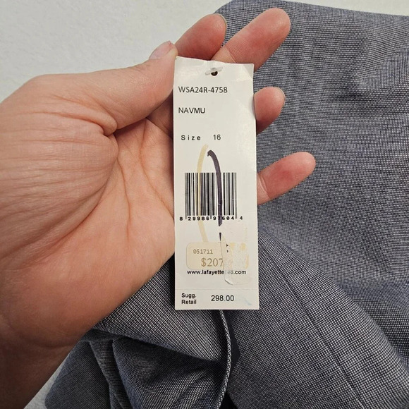 LAFAYETTE 148 NEW YPRK NWT  SKIRT SIZE 16 - Picture 8 of 14